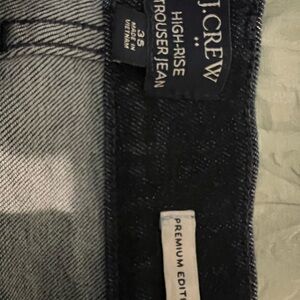 J. Crew High-Rise Trouser Jeans - Gray